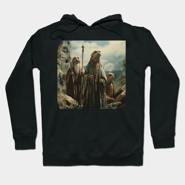 The Lizard Wizard Pilgrimage Hoodie by galenfrazer